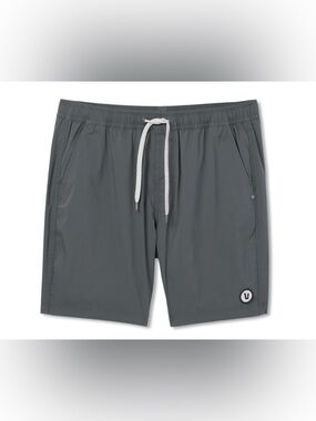 Vuori Men’s Kore  short , 7inch lined , Grey, Size Large, Like New!